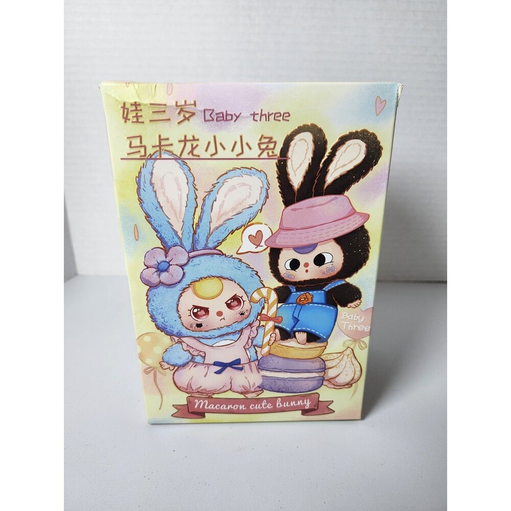Cureplaneta Baby Three Macaron Cute Bunny V1 Blind Box Brand New Sealed